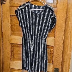 New Glory Black and White Dress M